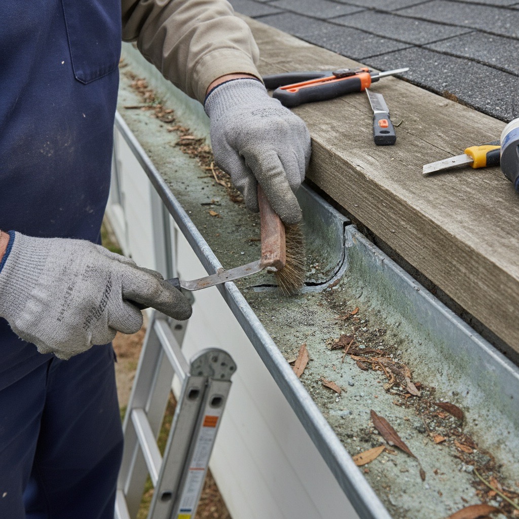 Common gutter repair issues fixed by Salva Home